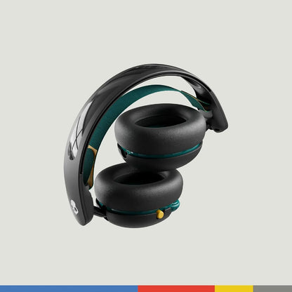 Skullcandy Grom Wireless Over-Ear Volume-Limiting Audio Headphones - Black