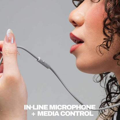Skullcandy Icon 180 Wired On-Ear Headphones - Cement
