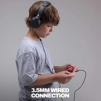 Skullcandy Icon 180 Wired On-Ear Headphones - Black