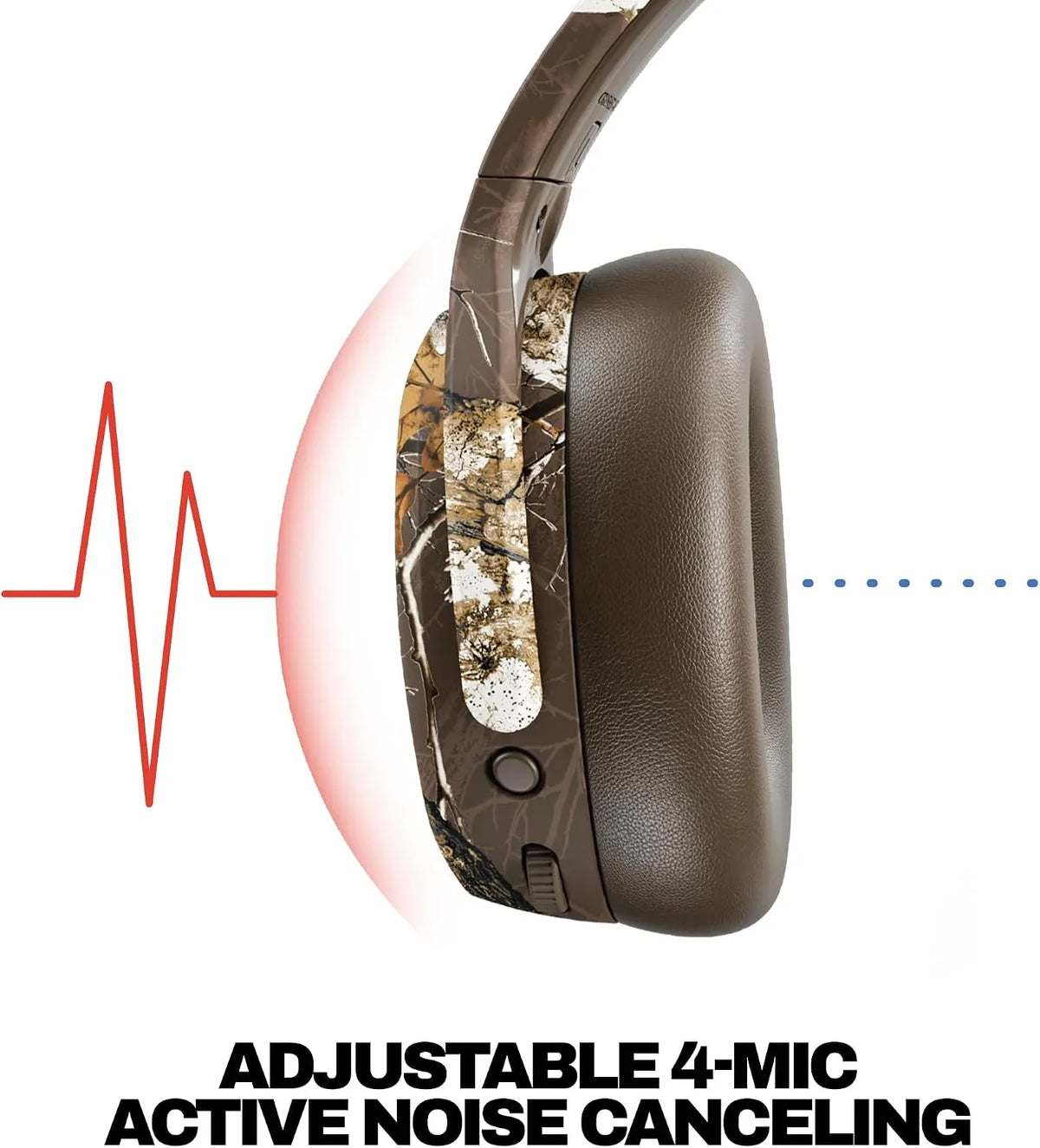 Skullcandy Crusher ANC 2 Headphones - Realtree Edge Colors Espresso