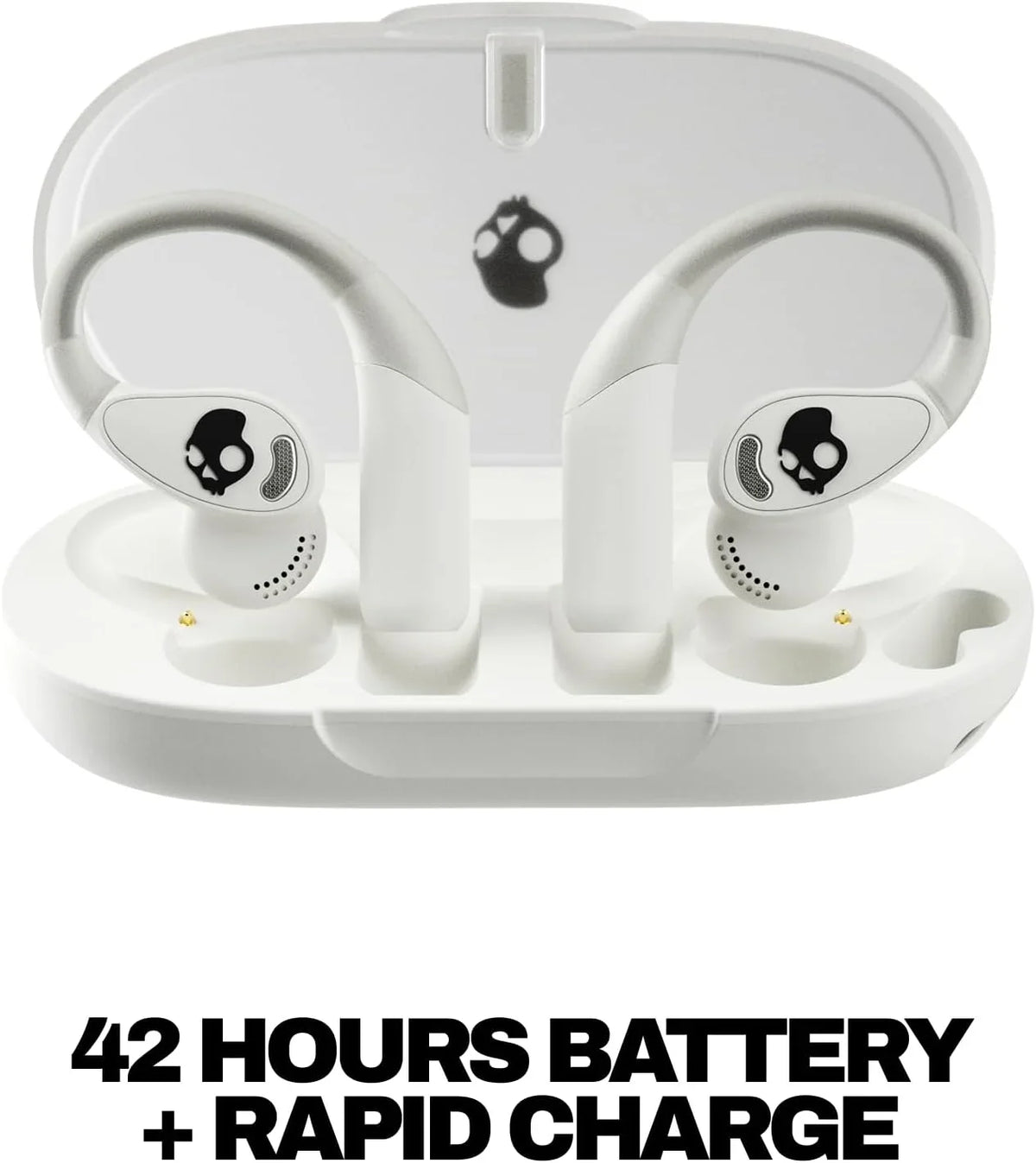 Skullcandy Push 540 Open Wireless Open-Ear Bluetooth Earbuds - Bone