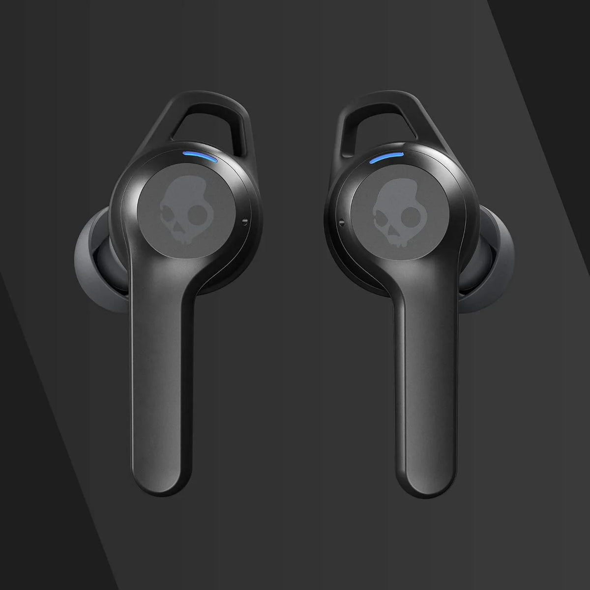Skullcandy Indy Evo in-Ear Wireless Earbuds, 30 Hr Battery, Microphone, Works with iPhone Android and Bluetooth Devices - Black