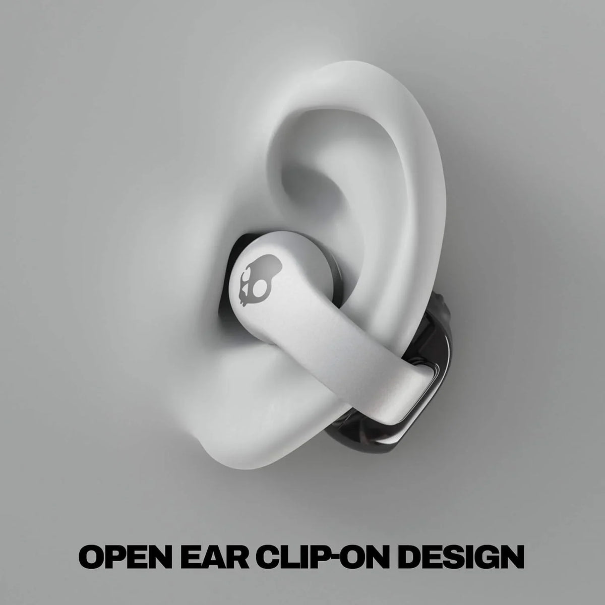 Skullcandy Push 720 Open Wireless Open-Ear Bluetooth Earbuds - Chrome