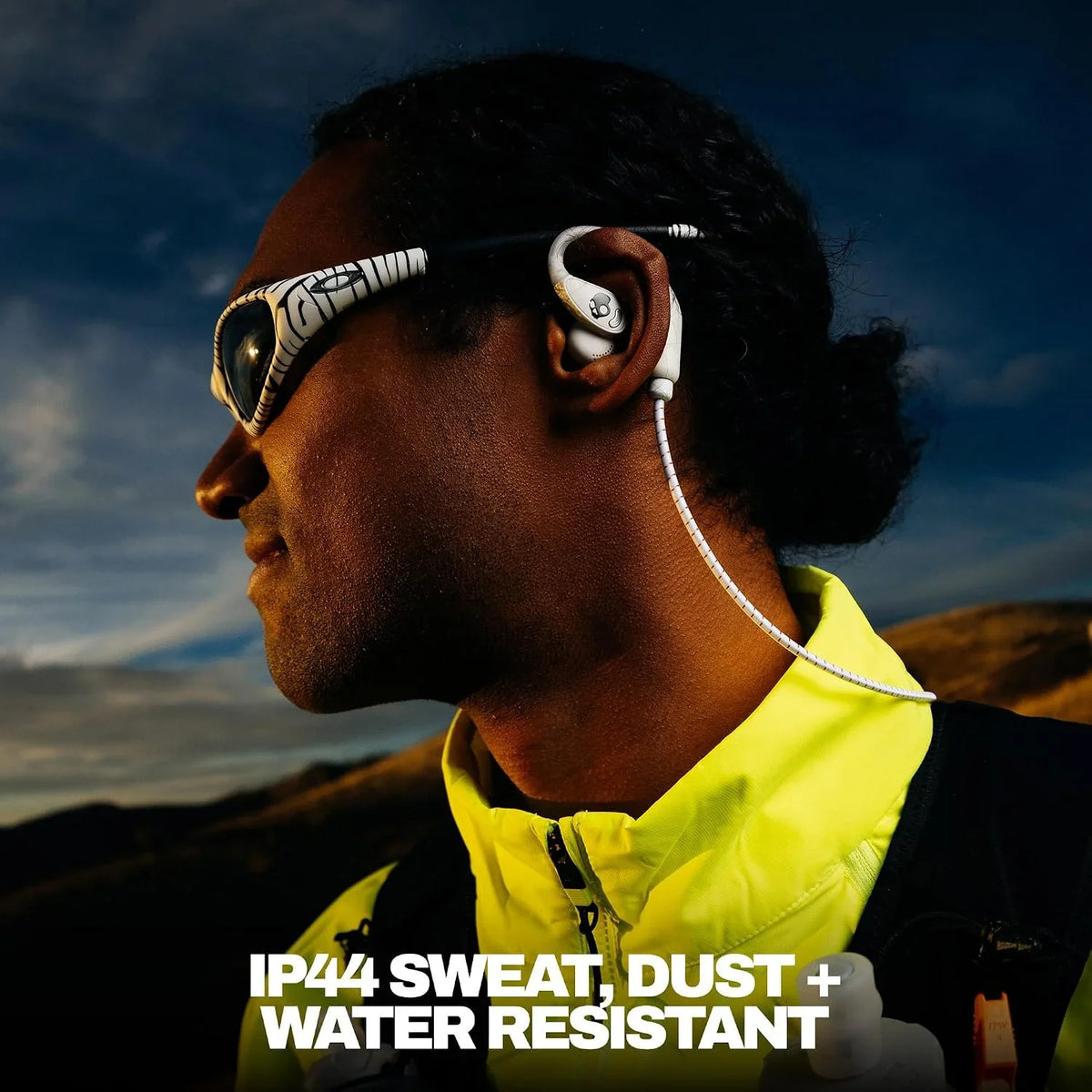 Skullcandy Push 540 Open Wireless Open-Ear Bluetooth Earbuds - Bone
