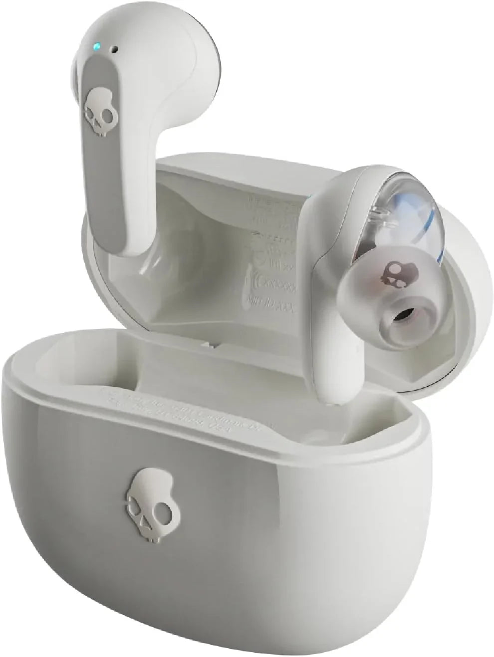 Skullcandy Rail Wireless In-Ear Bluetooth Earbuds - Bone/Orange