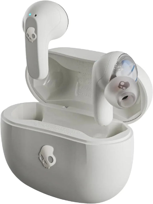 Skullcandy Rail Wireless In-Ear Bluetooth Earbuds - Bone/Orange