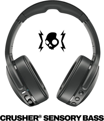 Skullcandy Crusher Evo Wireless Multi-Sensory Bass Headphones - True Black