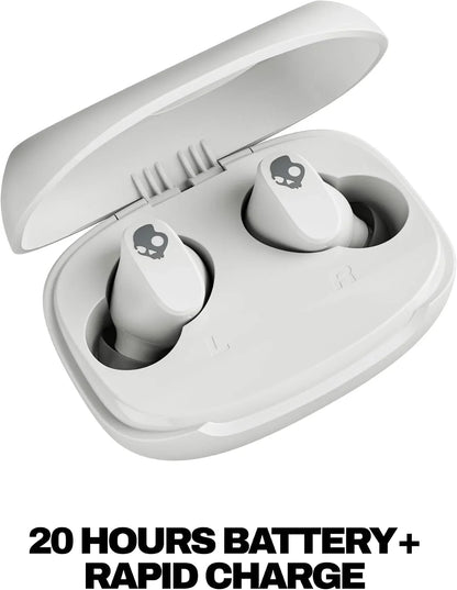 Skullcandy Smokin’ Buds 360 Wireless Noise Isolating Earbuds - Bone