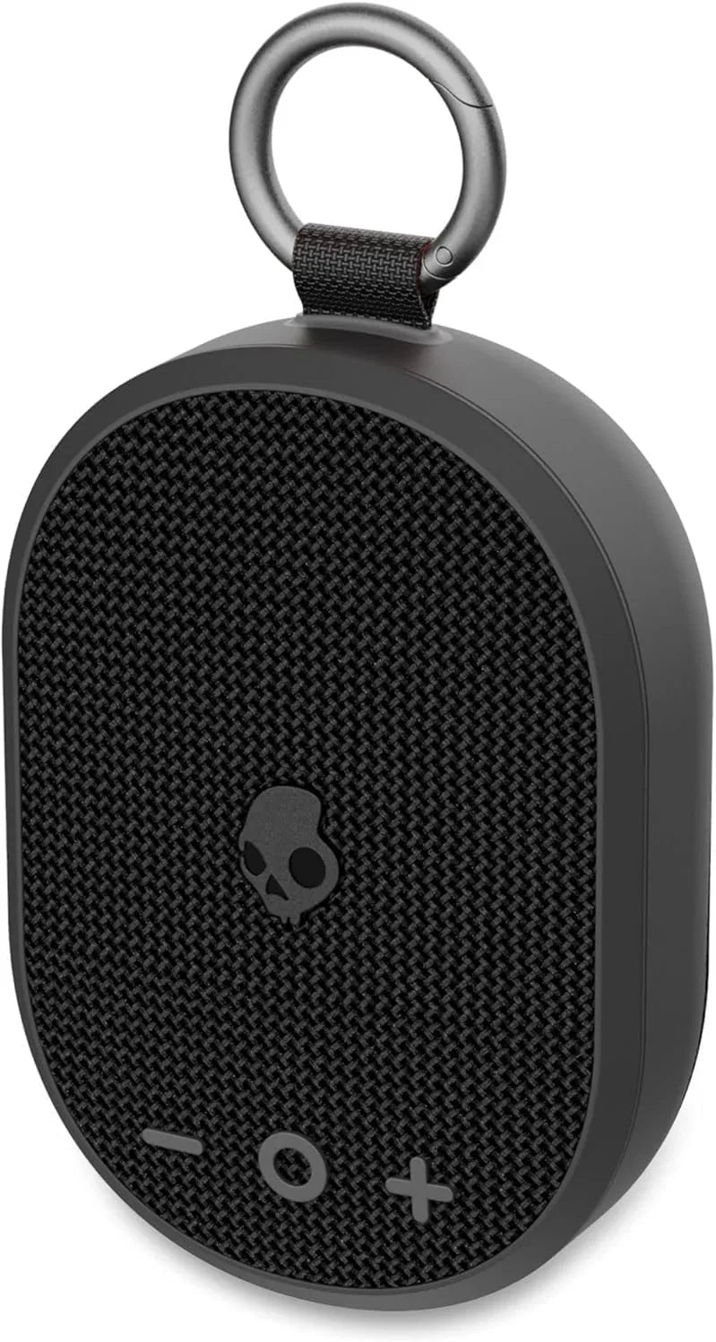 Skullcandy XT Wireless Bluetooth Speaker - IPX7 Waterproof Portable Speaker with Dual Custom Passive Radiators, Nylon Wrist Wrap, & True Wireless Stereo (Kilo XT, Black)