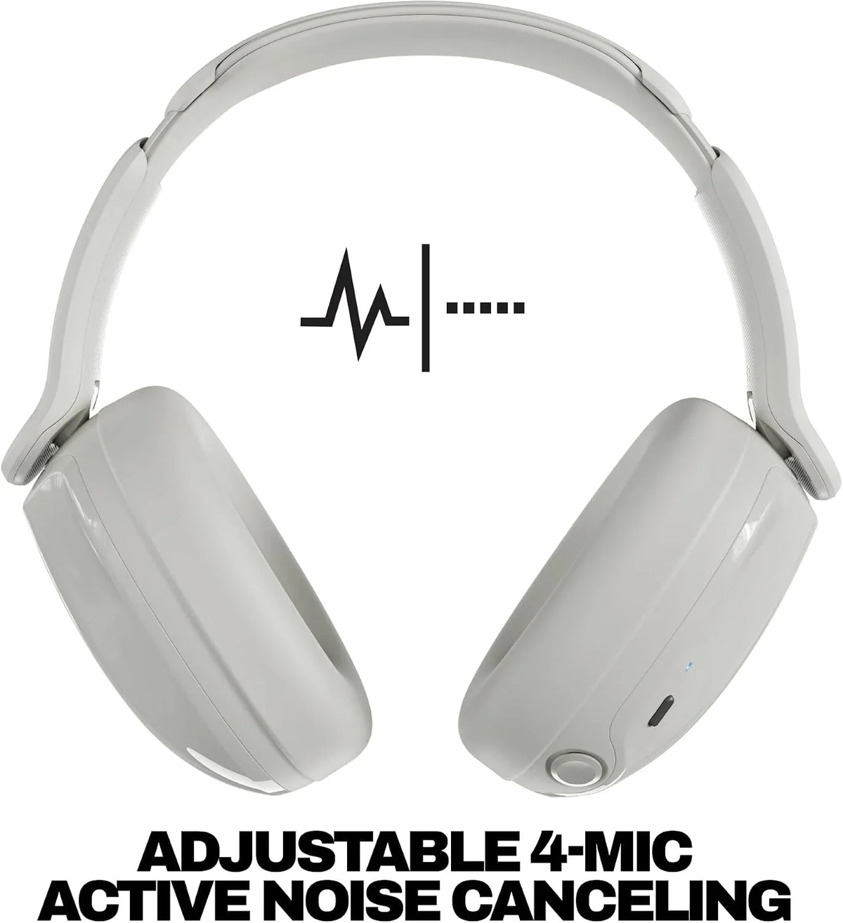 Skullcandy Hesh 540 ANC Noise Cancelling Wireless Headphones - Bone